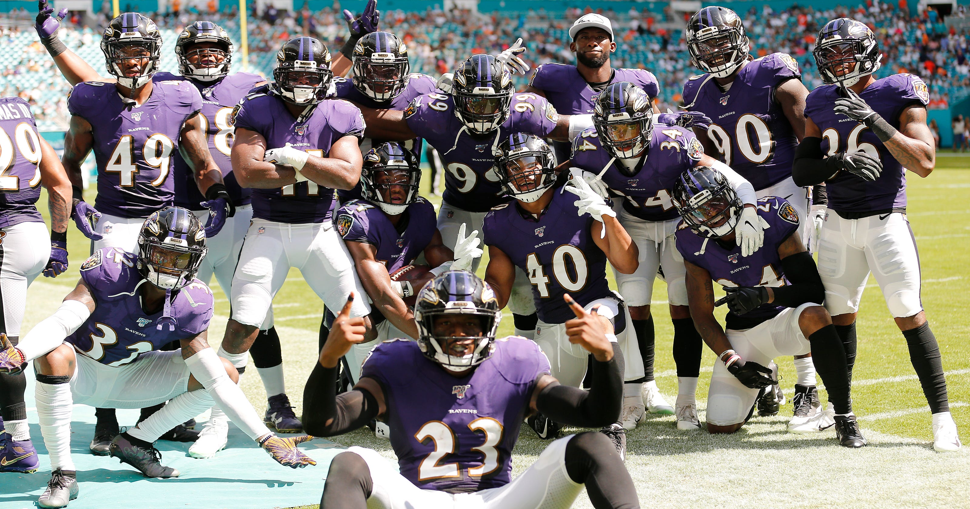 Baltimore Ravens drub Miami 5910