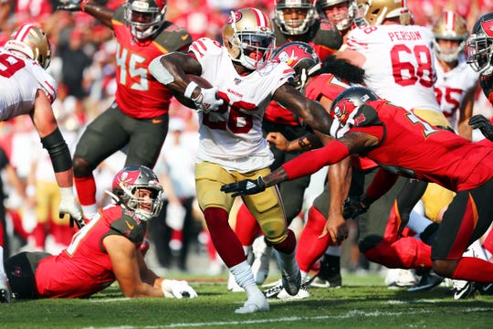 Tevin Coleman Injury 49ers Running Back Expected To Miss