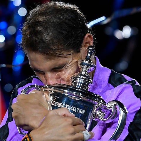 Rafael Nadal after winning his 19th Grand Slam: ''