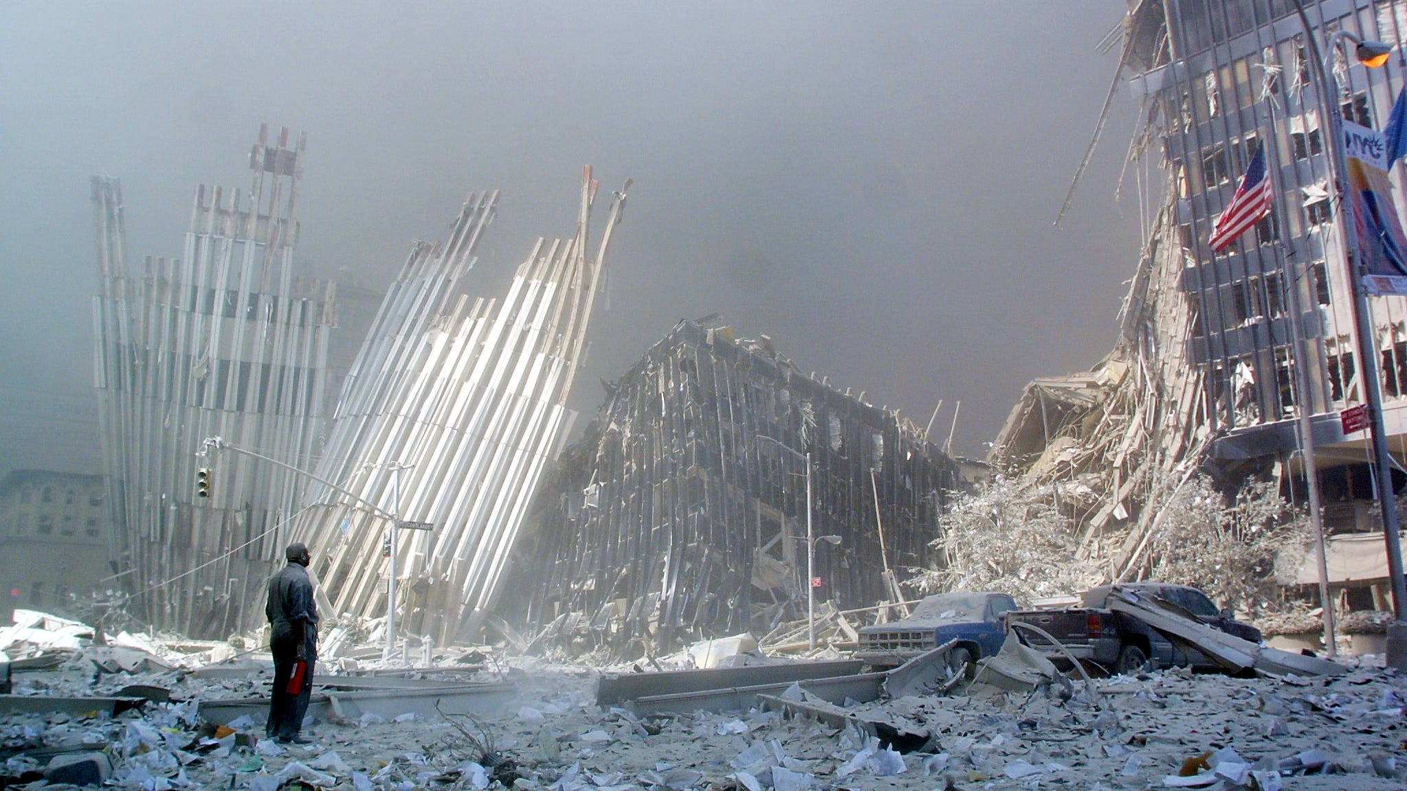 Today in History, September 11, 2001: Terrorists crashed planes into