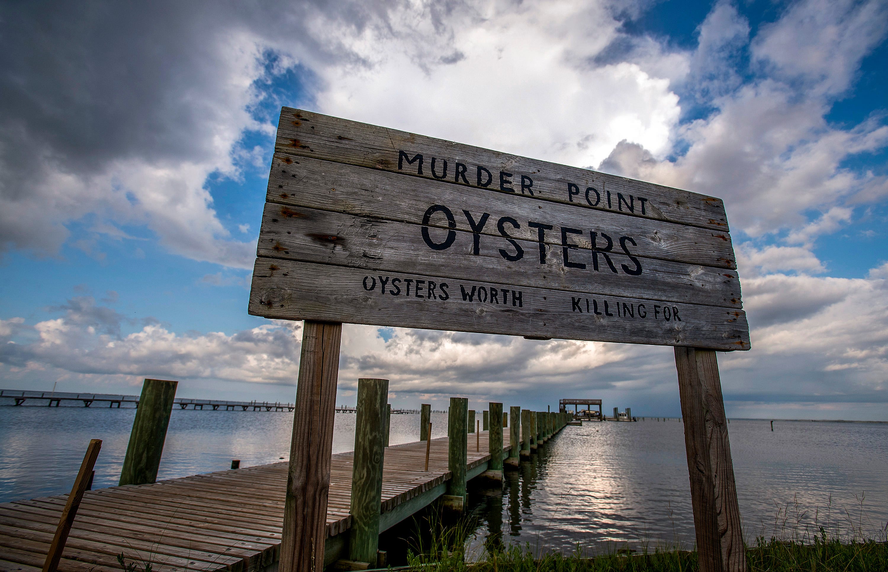 Murder Point Oysters on Sandy Bay near Bayou La Batre, Ala., on Tuesday September 10, 2019.