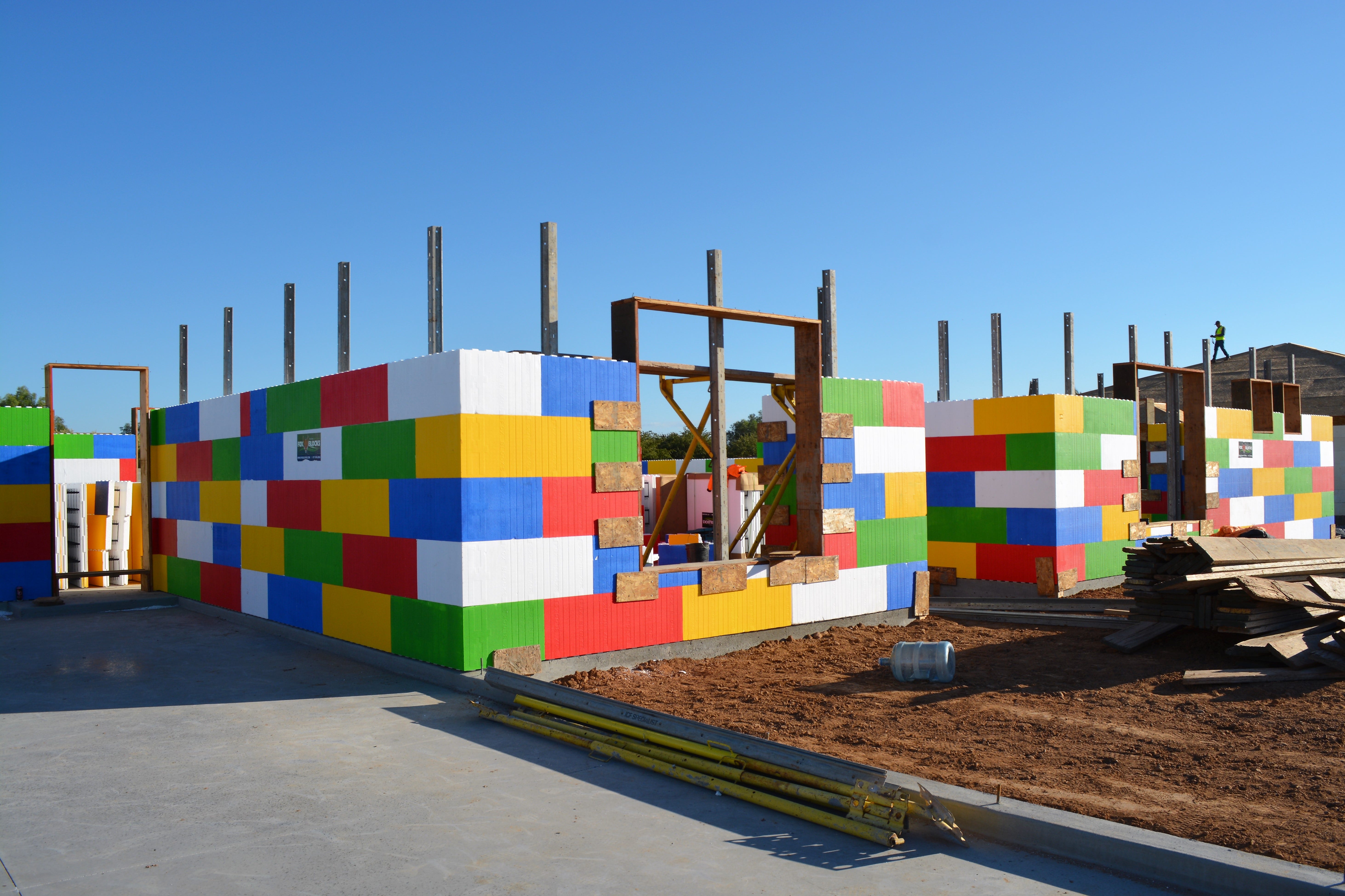 lego like house