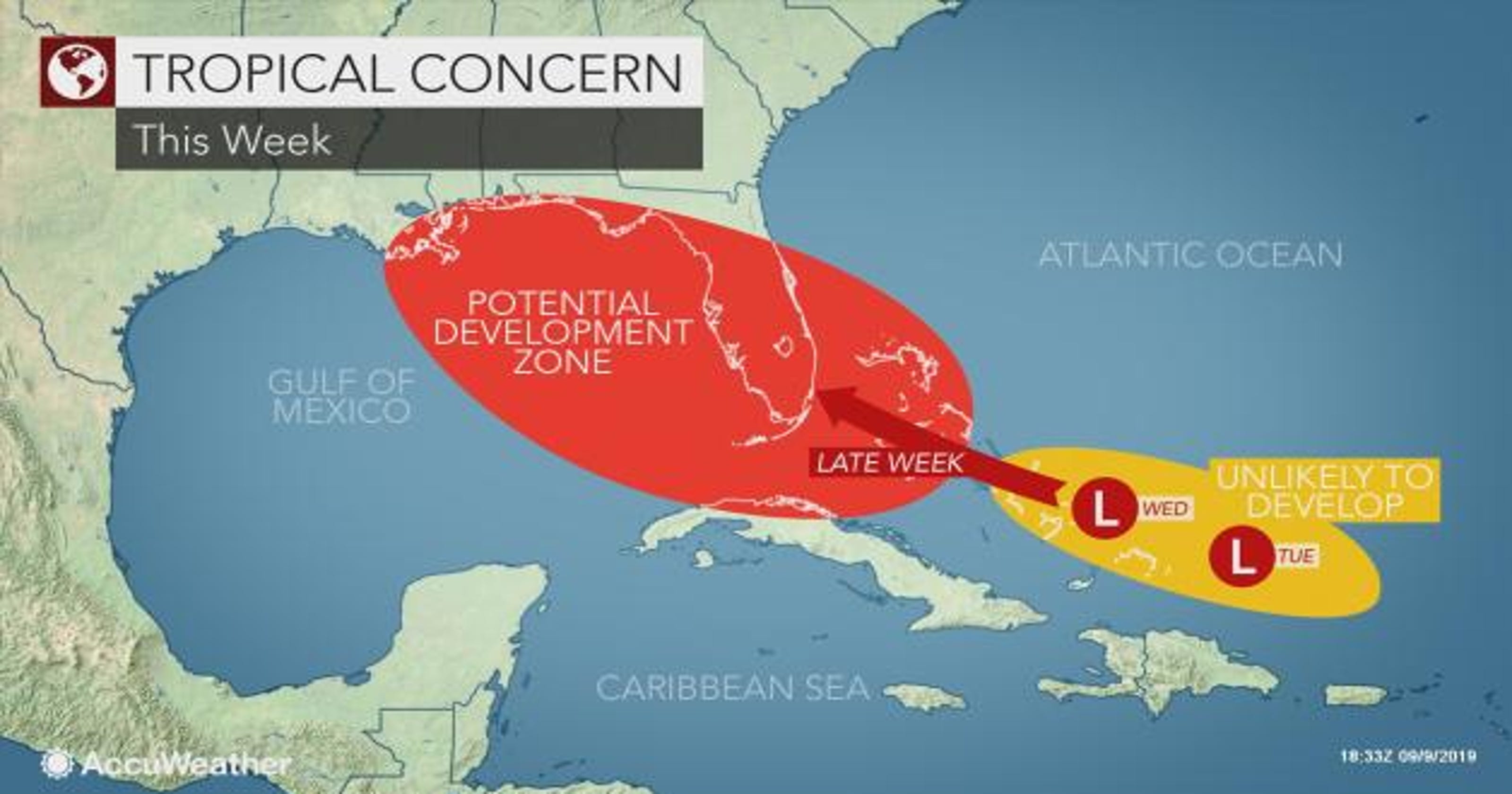 Hurricane Center watching 4 systems in Atlantic; forecast path