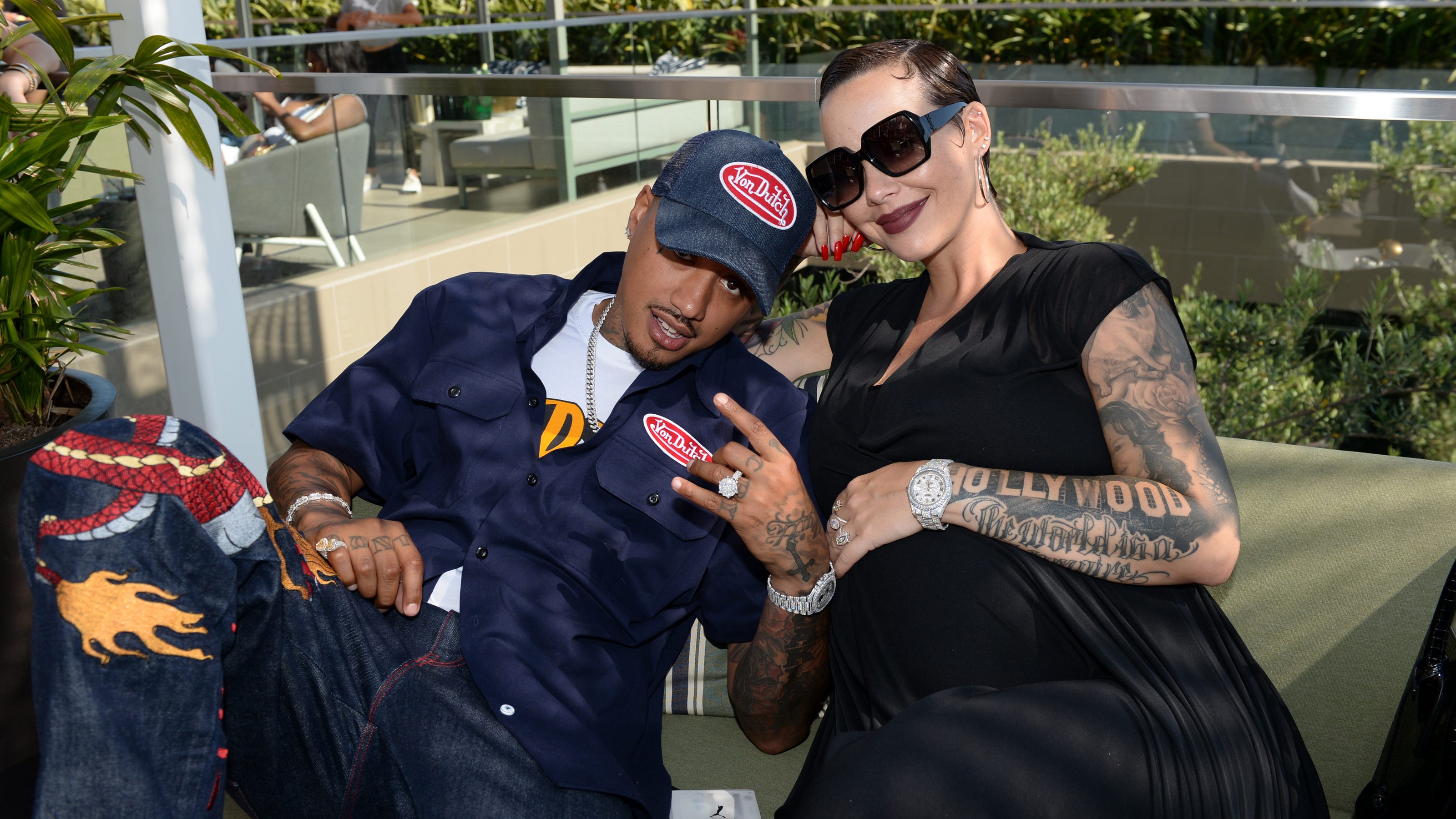 Amber Rose And Alexander Edwards Welcome A Baby Boy Slash Electric