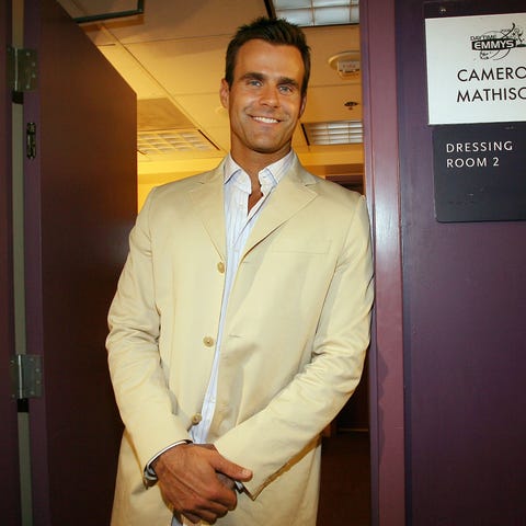 Daytime Emmy host, actor Cameron Mathison poses in