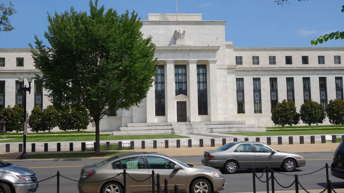 The U.S. Federal Reserve building in Washington, DC.