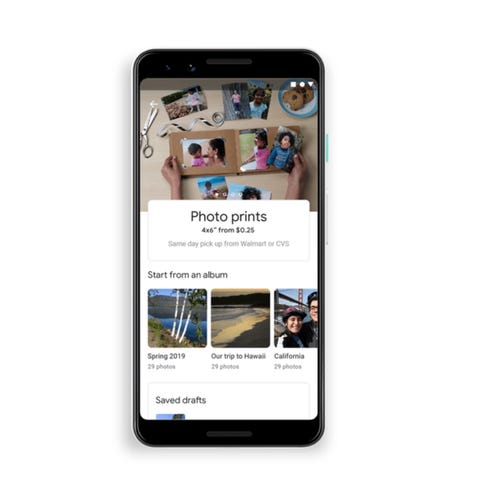 Google Photos for priunts