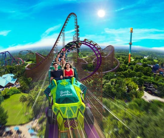 North America S Tallest Fastest Roller Coaster Heads To Busch Gardens