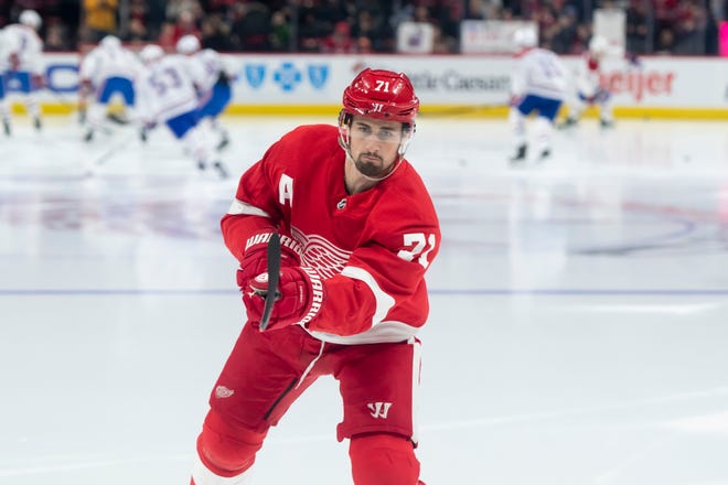Forward Dylan Larkin is one of four alternate captains for the Red Wings, head coach Jeff Blashill said Thursday.