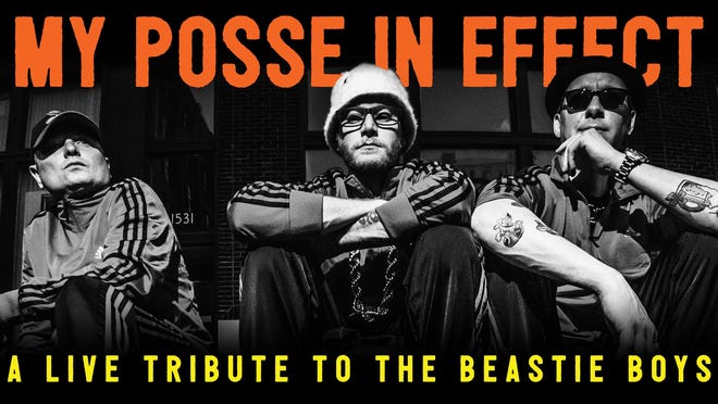 My Posse in Effect, a Beastie Boys tribute act, will play the Bokeh Lounge in Evansville this weekend.