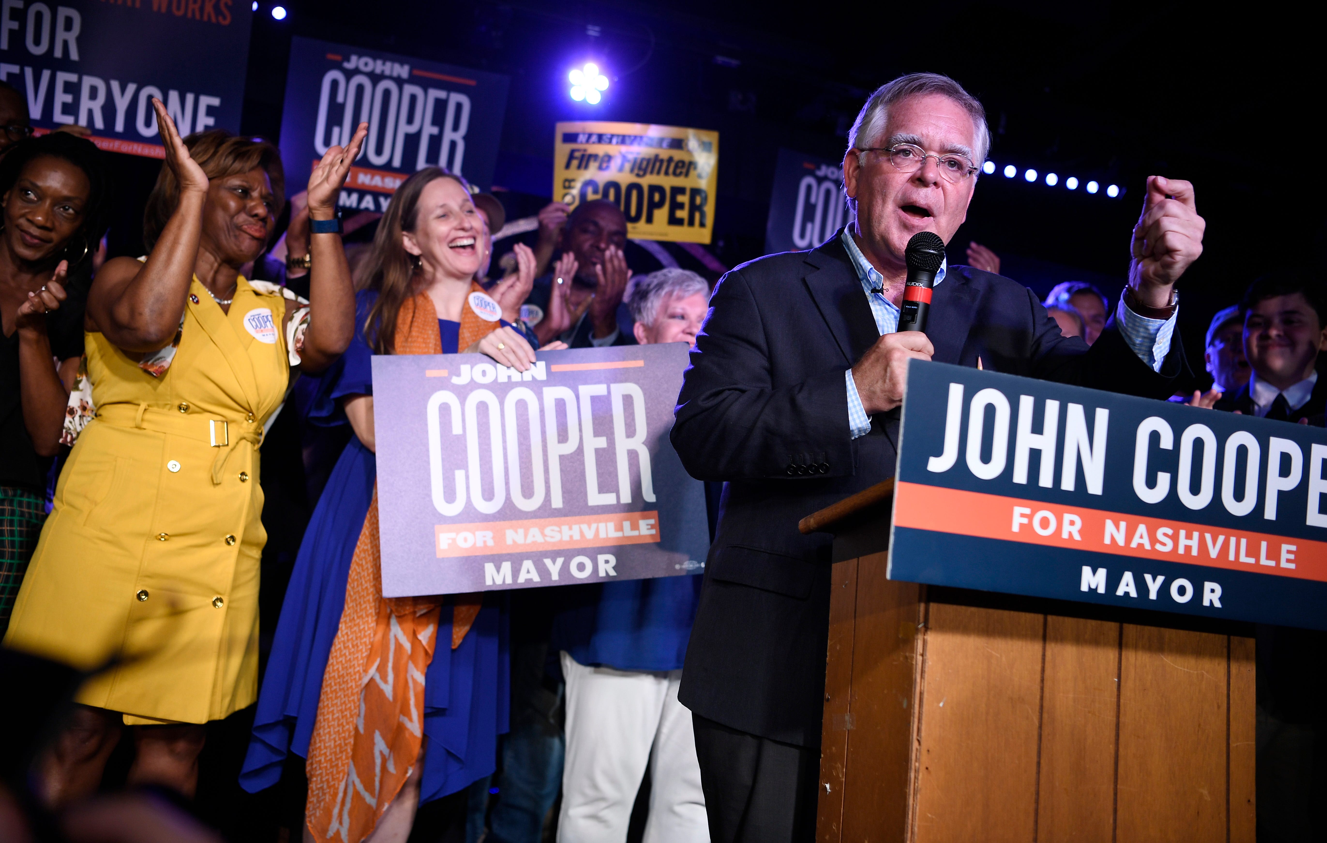 Nashville mayor and council runoff election results