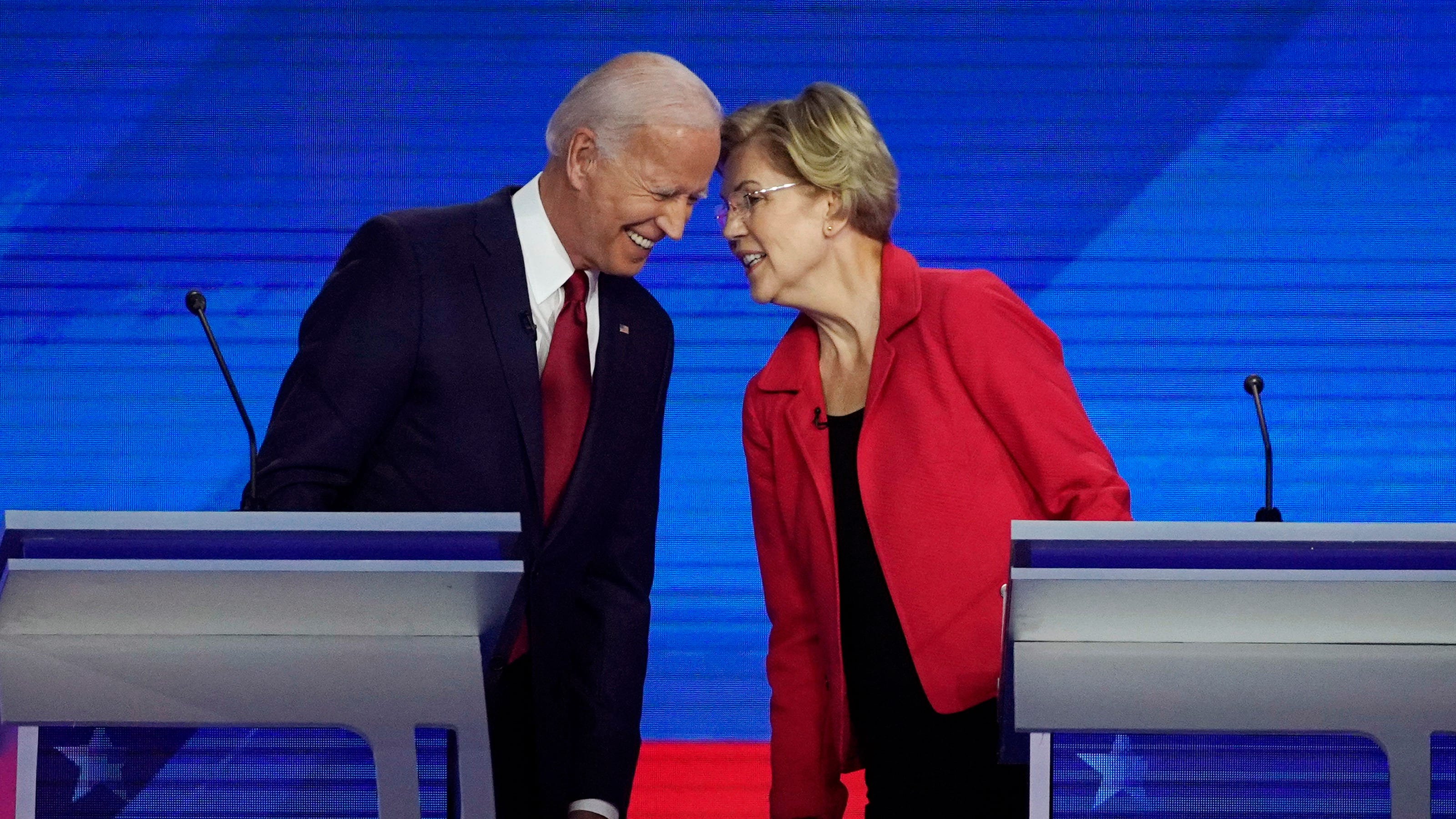 Poll: Elizabeth Warren within distance of Joe Biden in Nevada