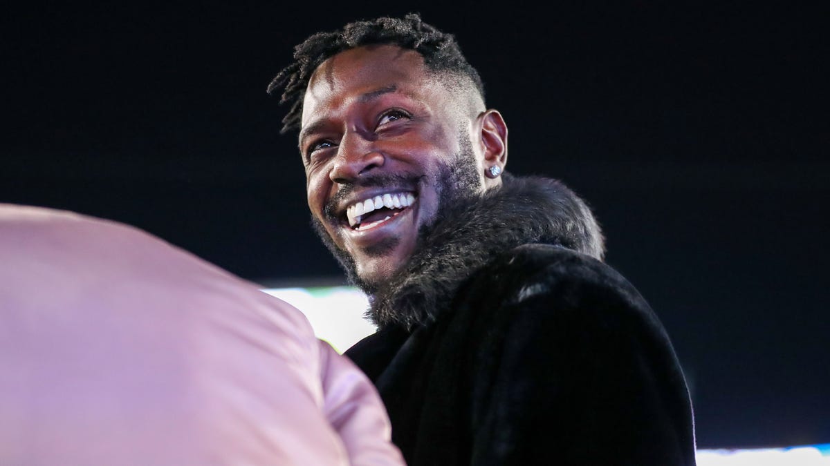 New England Patriots wide receiver Antonio Brown has had his share of troubles in the past.