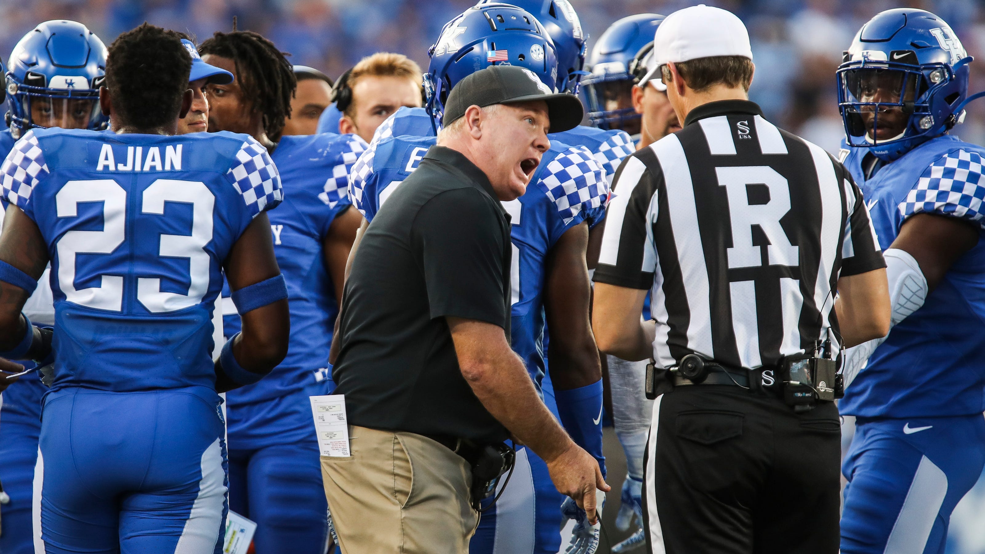 Kentucky Football Targeting Rule Takes A Toll On Uk Vs Florida