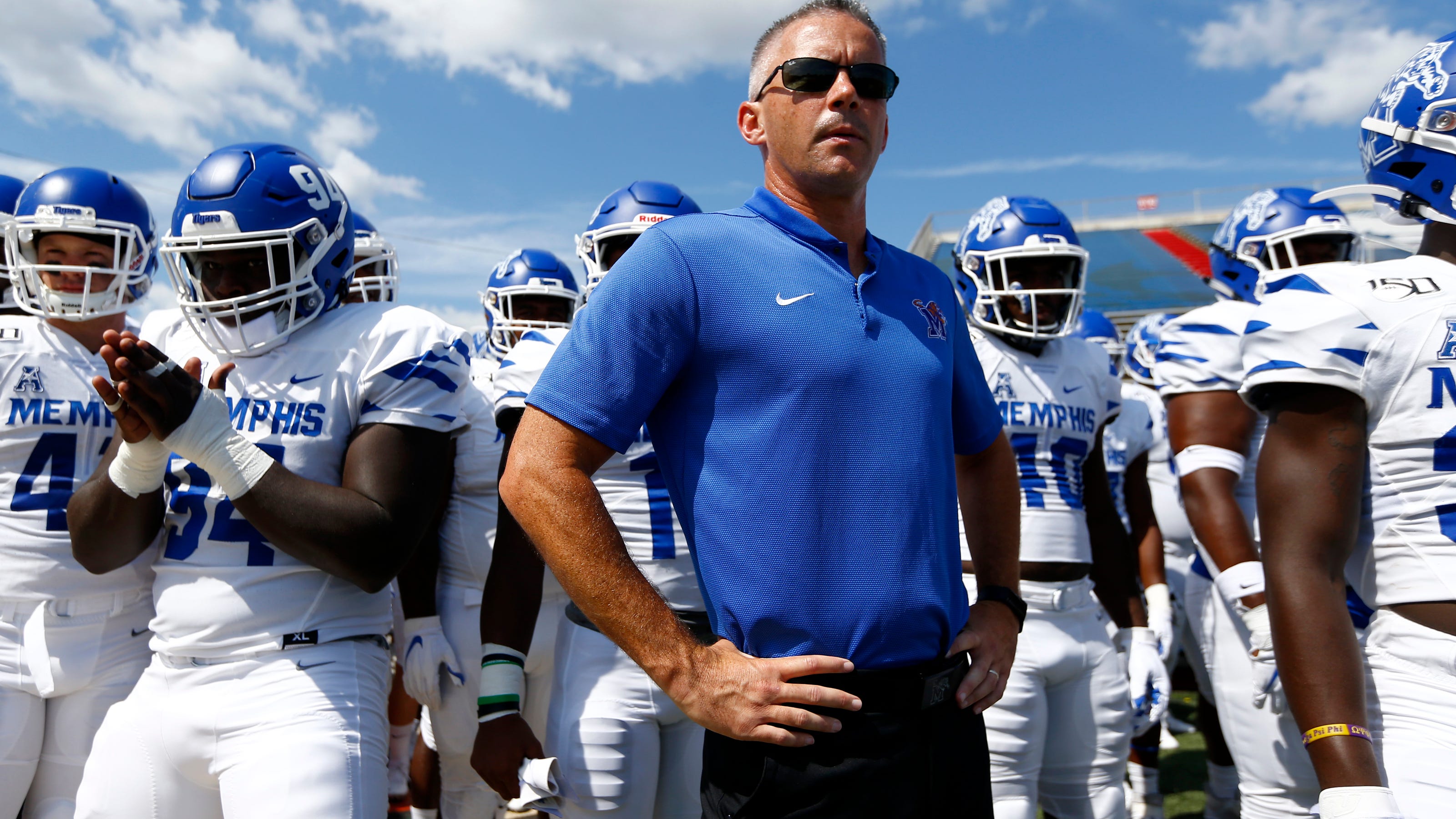 Memphis Football Mike Norvell Winning Aac Title Would Be Perfect Ending