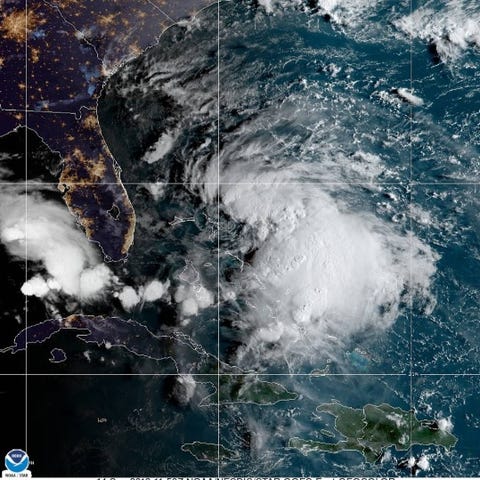 Tropical Storm Humberto moves toward The Bahamas S