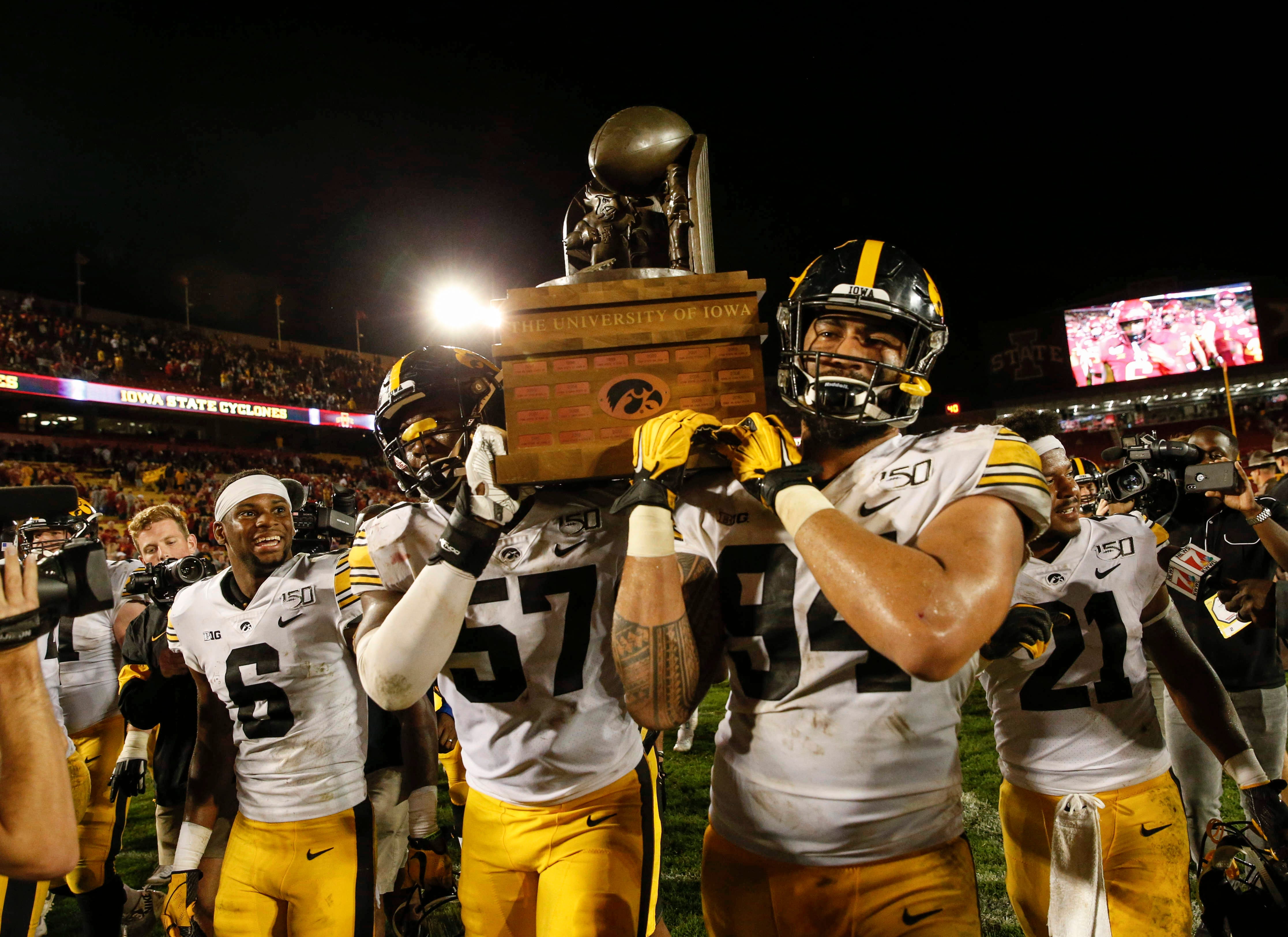 Iowa vs. Iowa State football TV, online information, betting odds