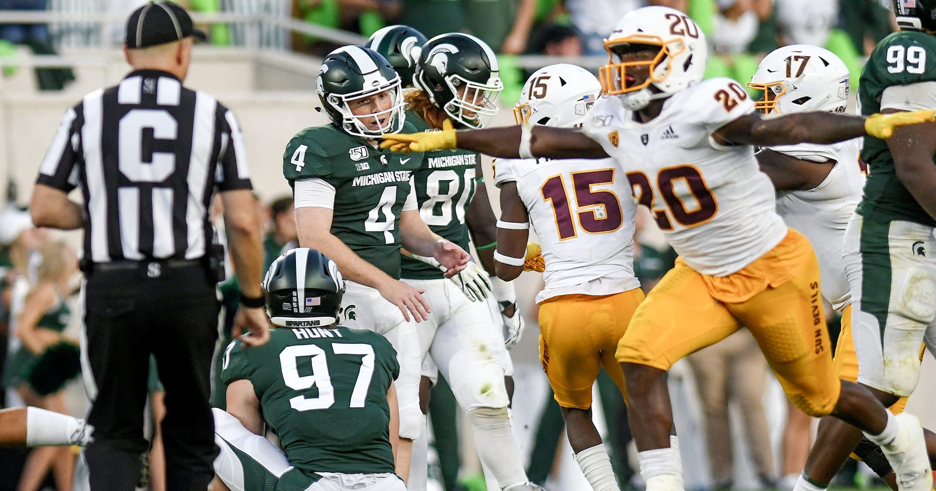Michigan State football loses to Arizona State in a