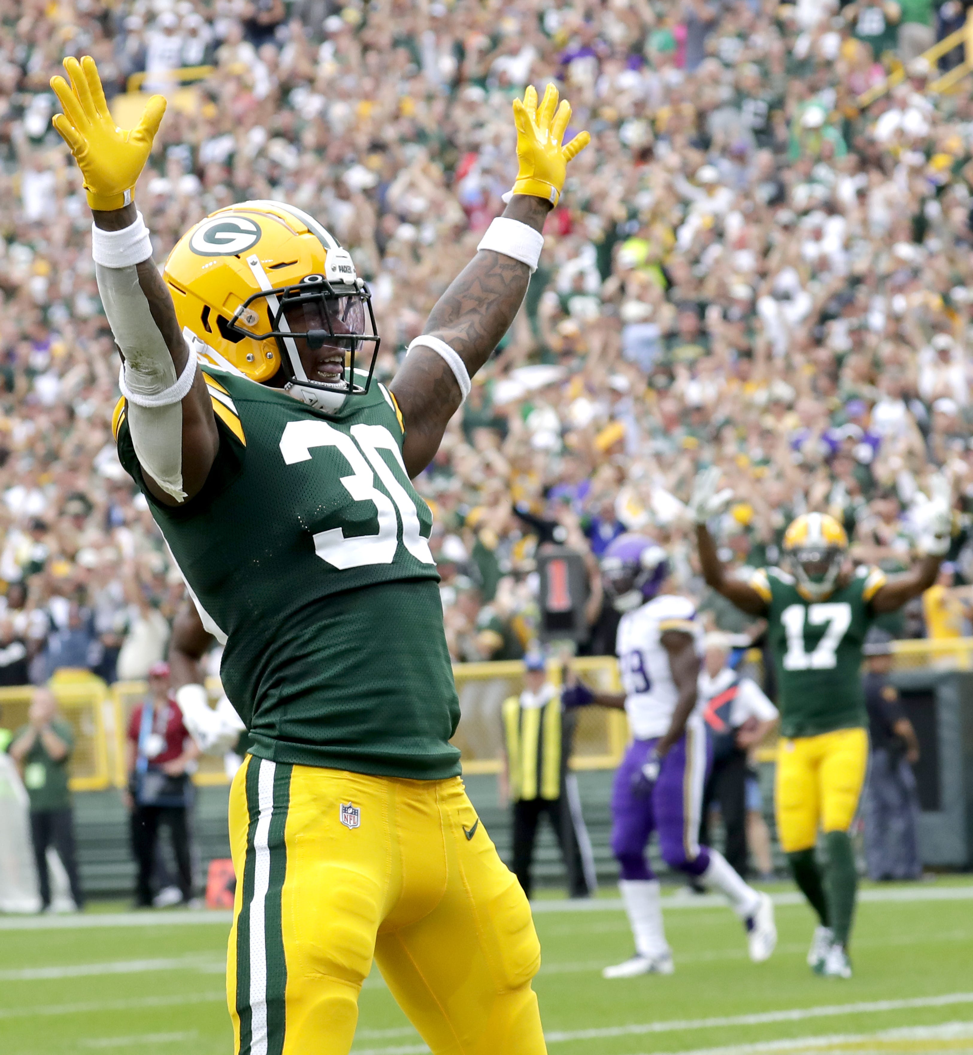 vikings packer game live