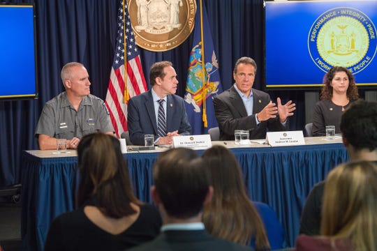 September 15, 2019- New York City- Governor Andrew M. Cuomo announces an emergency executive action to ban the sale of flavored electronic cigarettes in New York State. The Governor Cuomo also signed legislation to raise the age to purchase tobacco and electronic cigarette products from 18 to 21, effective November 13, 2019.