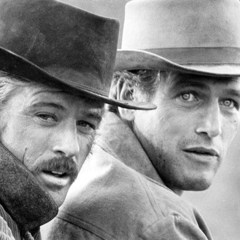 Paul Newman and Robert Redford  starred in "Butch 
