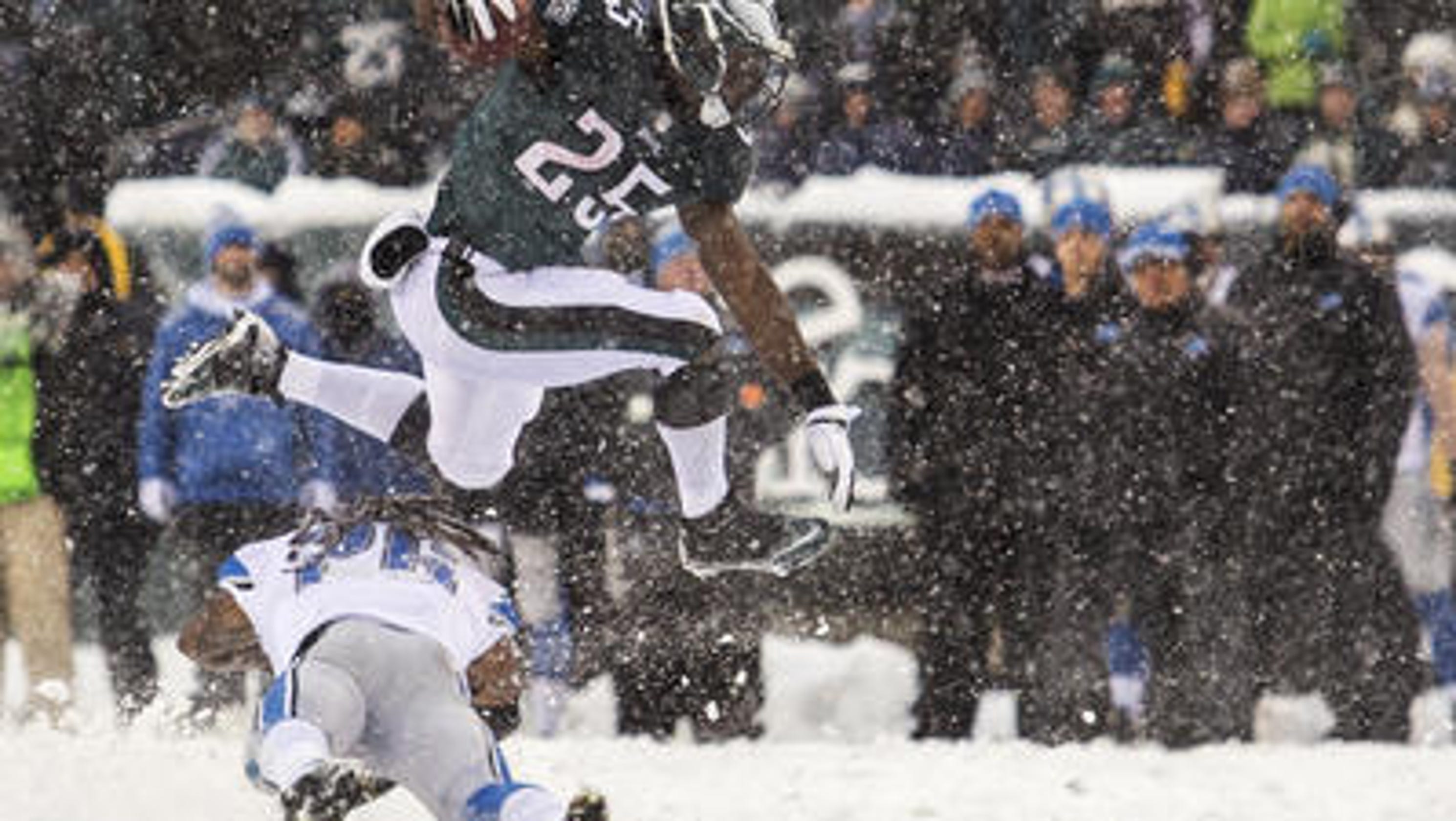 From 'Megatron' to LeSean McCoy in 'Snow Game,' top 5 performances in