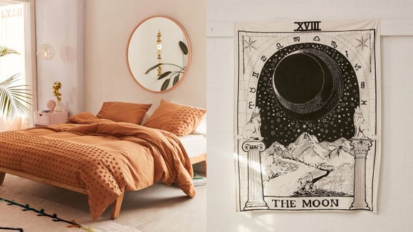 Get up to 40% off select bedding, furniture, tapestries, and more at Urban Outfitters right now.