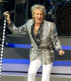Rod Stewart performs in July 2017.