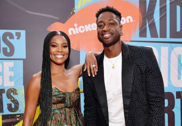 Image result for Gabrielle Union and Dwyane Wade