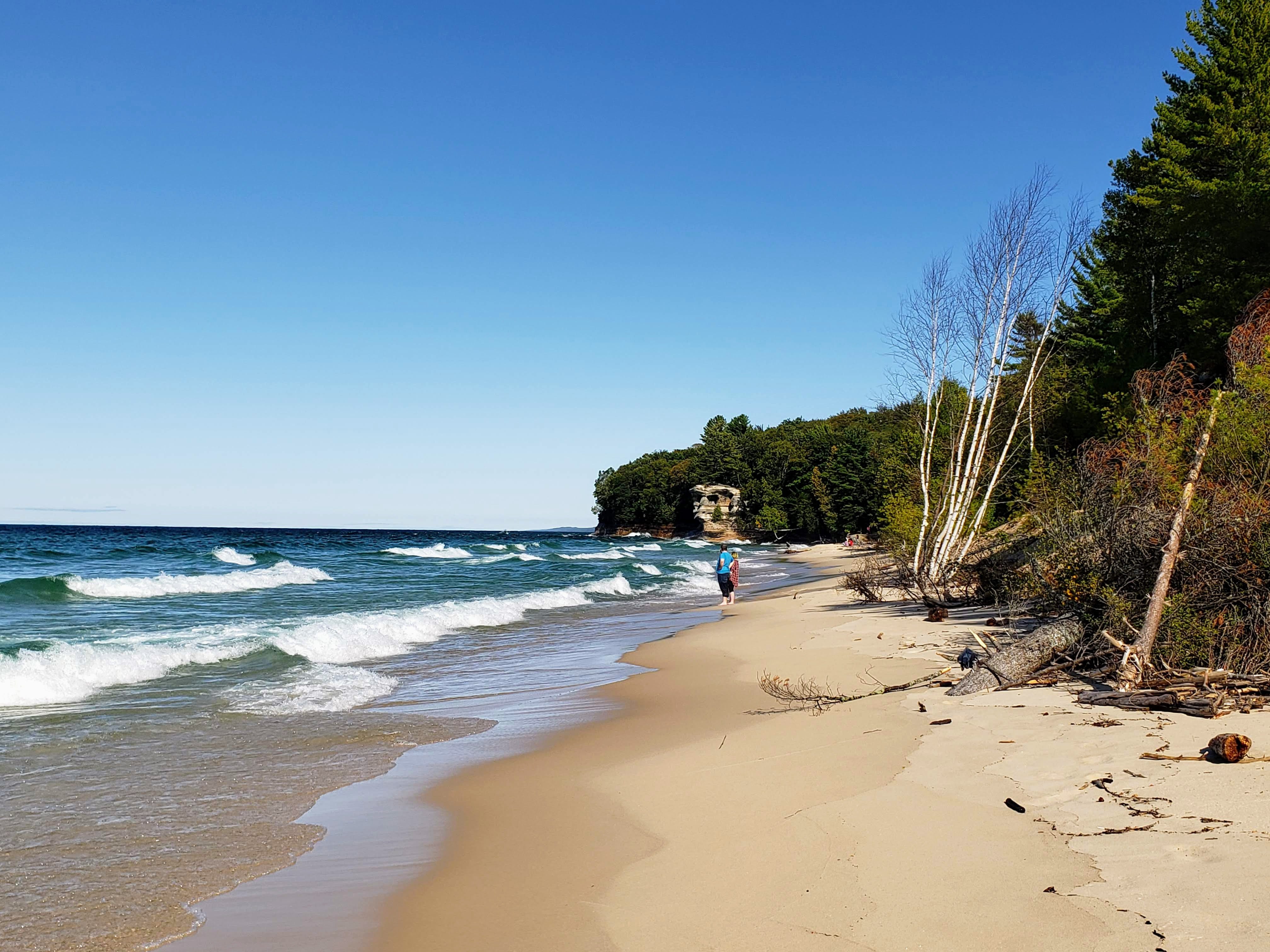 Backpacking in Pictured Rocks along Lake Superior delivers views of ...