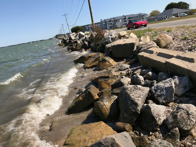 The coast of Lake Erie is now only eight feet away from Lakeshore Drive, which has city officials concerned. Following approval of a new street levy in November, Port Clinton aims to address Lakeshore Drive in its comprehensive infrastructure plan, which touches every road in the city as well.