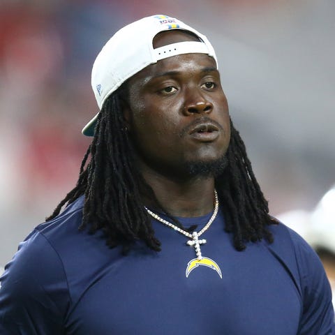 Los Angeles Chargers running back Melvin Gordon ag
