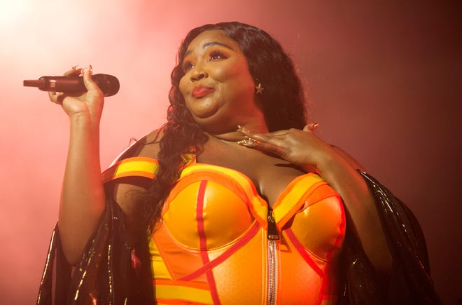 Lizzo performs in concert during her "Cuz I Love You Too Tour" at The Met on Sept. 18, 2019, in Philadelphia. 