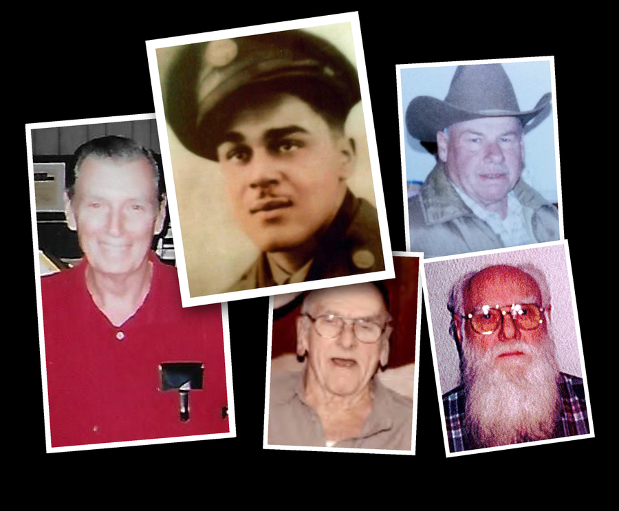 A former nursing assistant, Reta, Mays, 46, pleaded guilty to murdering seven patients with insulin at the Veterans Affairs hospital in Clarksburg, W.Va. The string of deaths at the hospital included, clockwise from left, Air Force veteran George Nelson Shaw, 81; Army veteran  William "Sport" Holloway, 96; Army veteran Archie Dail Edgell, 84; Navy veteran John Hallman, 87; and Army veteran Felix Kirk McDermott, 82. Hallman was cremated; Mays did not plead guilty in his death.
