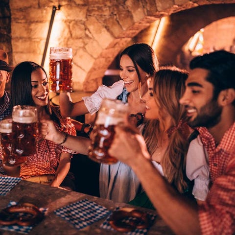Despite its name, Oktoberfest actually begins in S