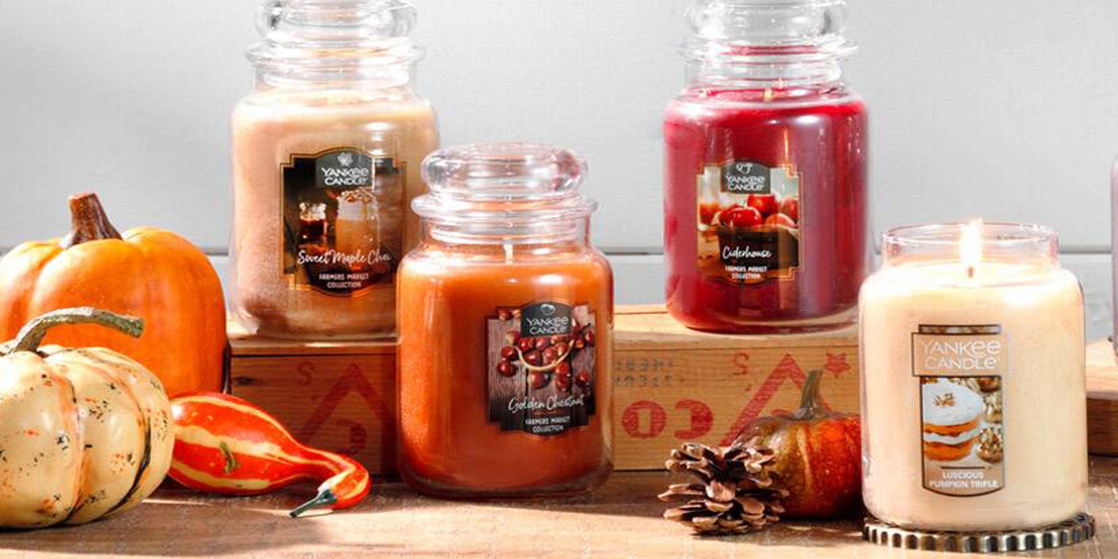 There’s an amazing sale happening at Yankee Candle right now—and it's just in time for fall