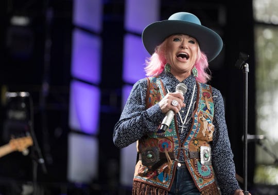 Tanya Tucker performs at Farm Aid Saturday, Sept. 21, 2019, at Alpine Valley  Music Theatre in East Troy, Wis. It was Tucker's first appearance at Farm Aid since 1985 - the first Farm Aid concert.