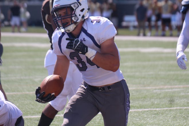 Thuro Reisdorfer is second in the NSIC in rushing.
