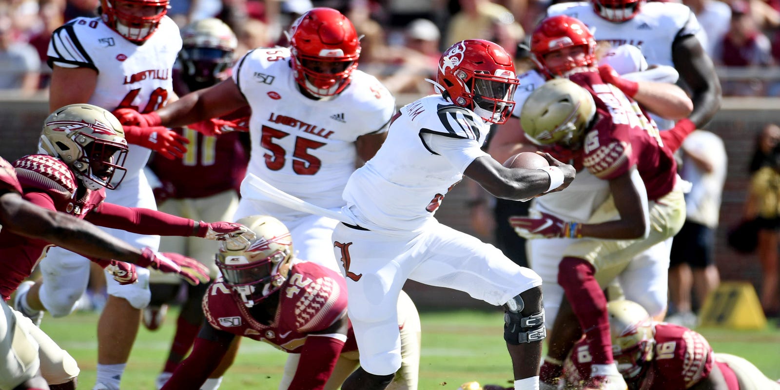 Louisville Football Vs Florida State Live Updates Score In Acc Game