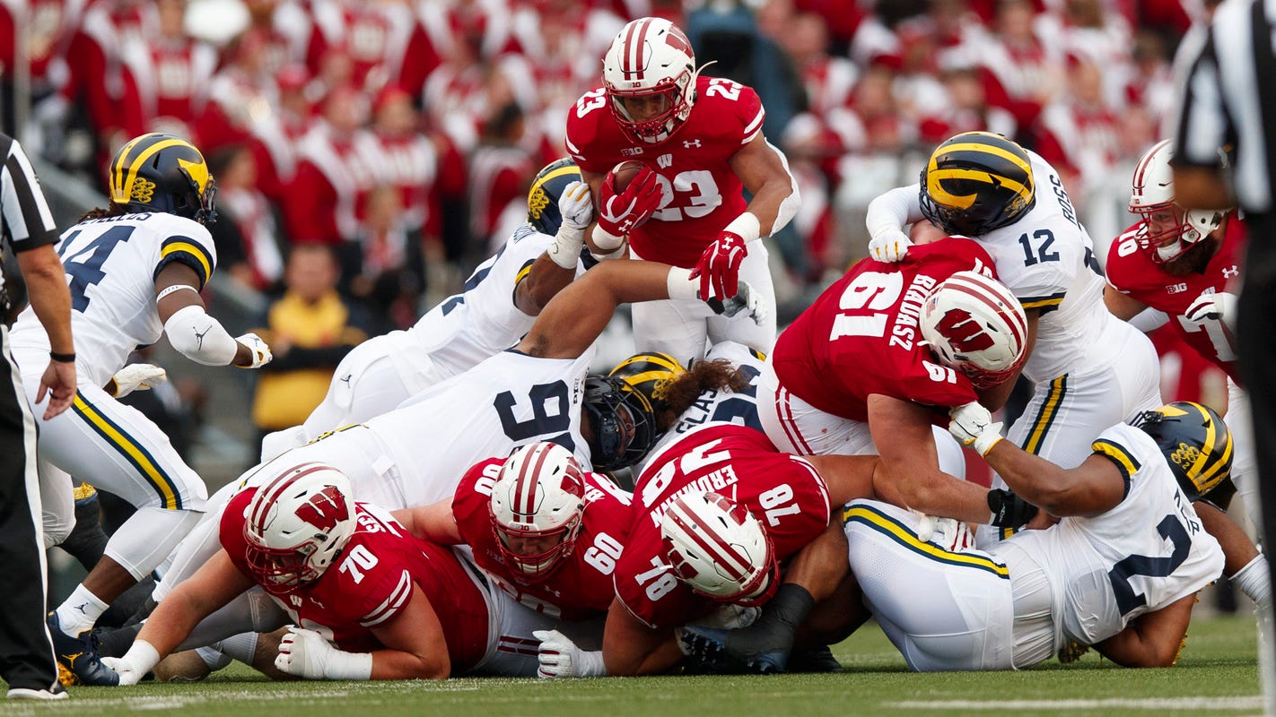 Wisconsin Footballs O Line Is Why Msu Should Aspire To Be