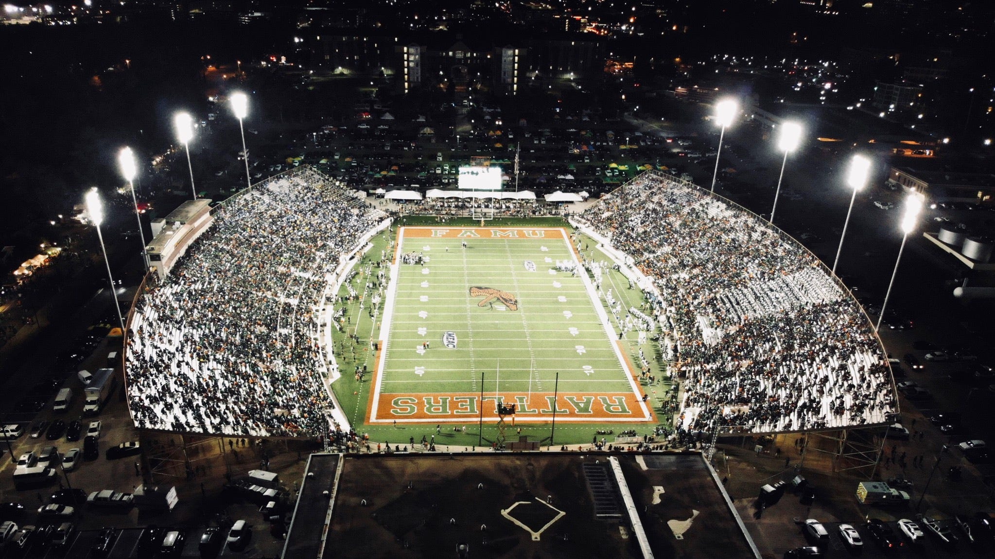 FAMU football game day information for Bragg Memorial Stadium