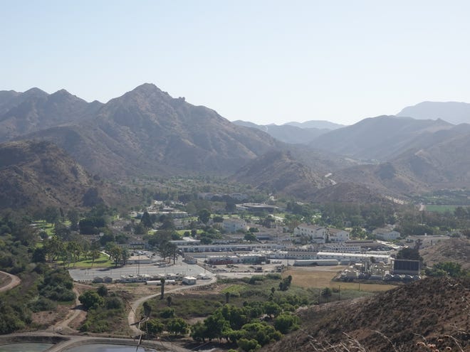 The CSU Channel Islands campus, seen in 2019, is located at the base of the Santa Monica Mountains. Campus authorities have warned of a mountain lion recently spotted in the area.