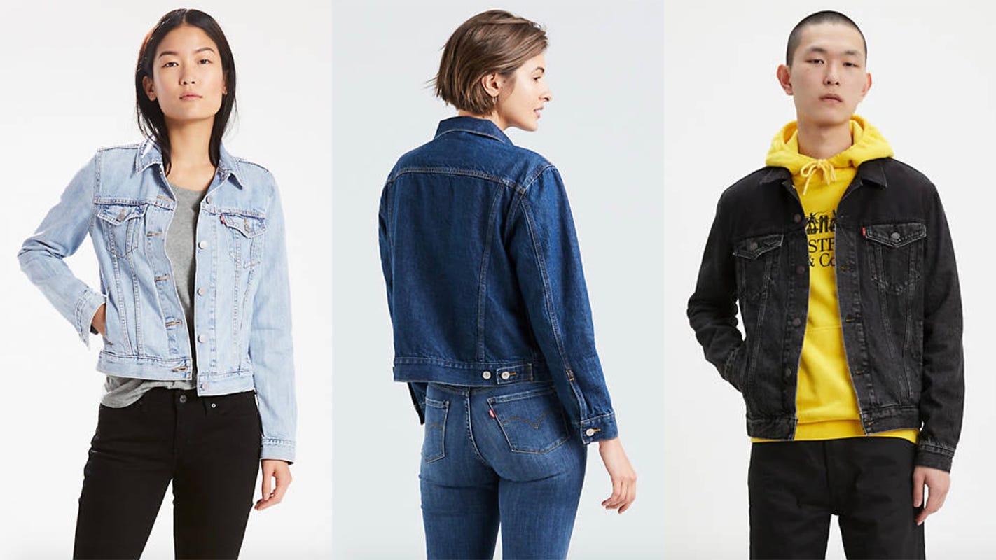levi's jeans jackets sale