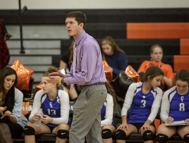Croswell-Lexington coach Ryan Wilson recently won his 300th volleyball match in just his eighth year leading the Pioneers.