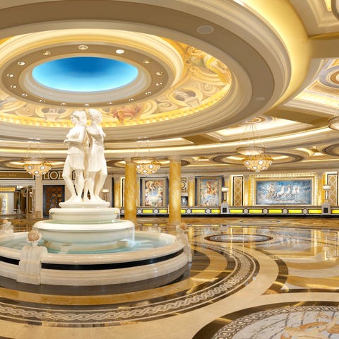 Caesars Palace is a classic Las Vegas attraction