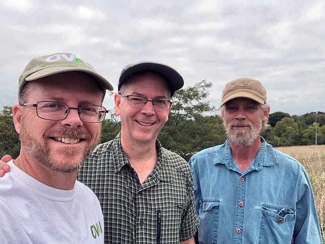 Jarrod Burks, Dr. Jeffrey Leipzig, and Ted Sunderhaus are all working
toward preserving Fortified Hill for future generations.