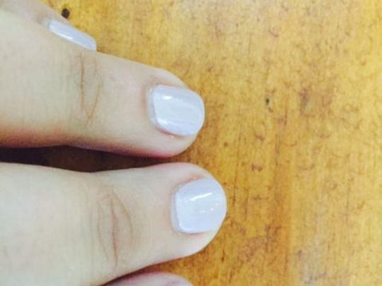 4. "Lavender Lace" nail polish color - wide 7