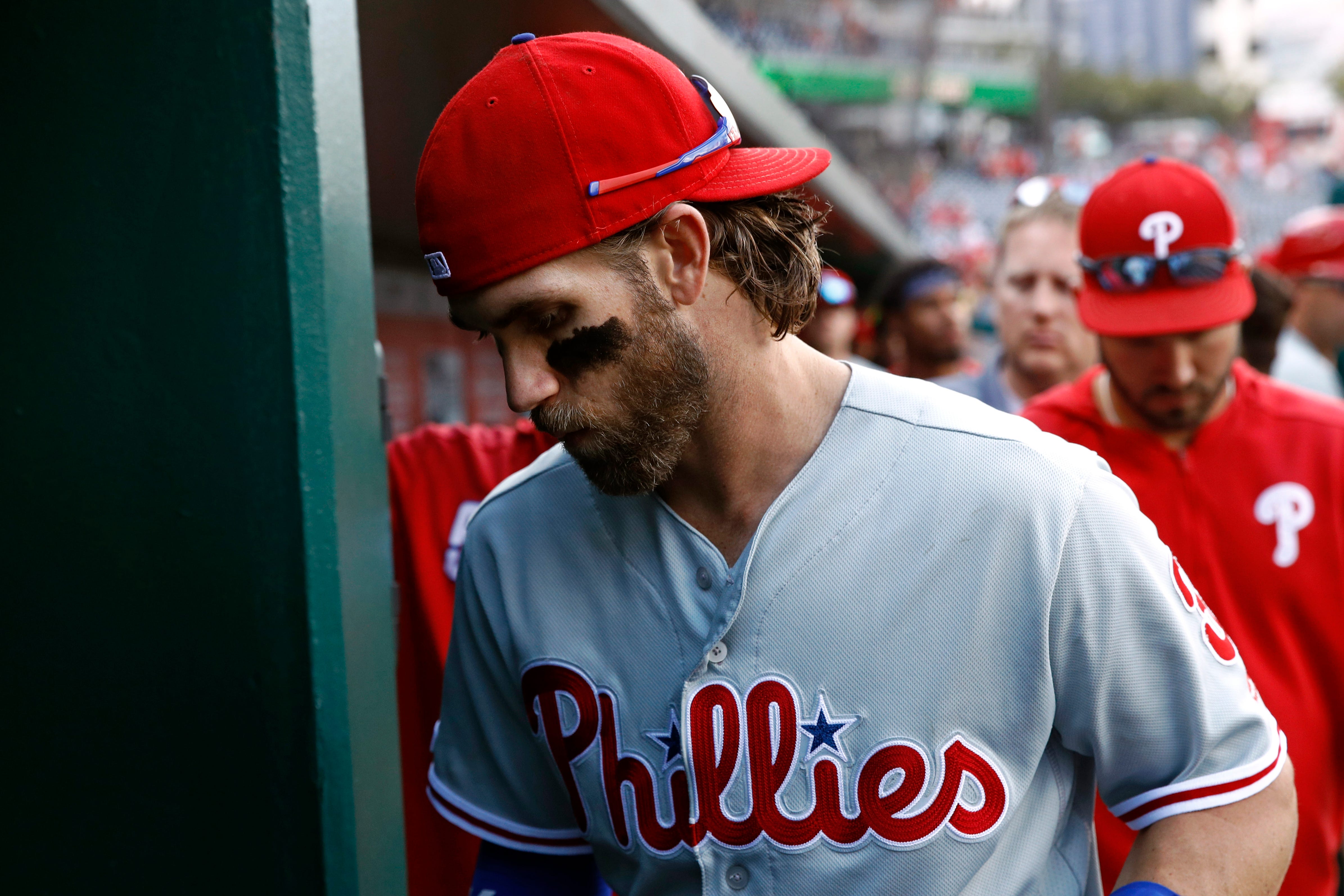 Mlb Philadelphia Phillies Bryce Harper Eliminated From Contention