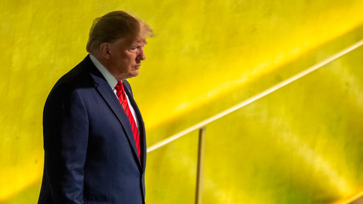 President Donald Trump at the United Nations on Sept. 24, 2019.