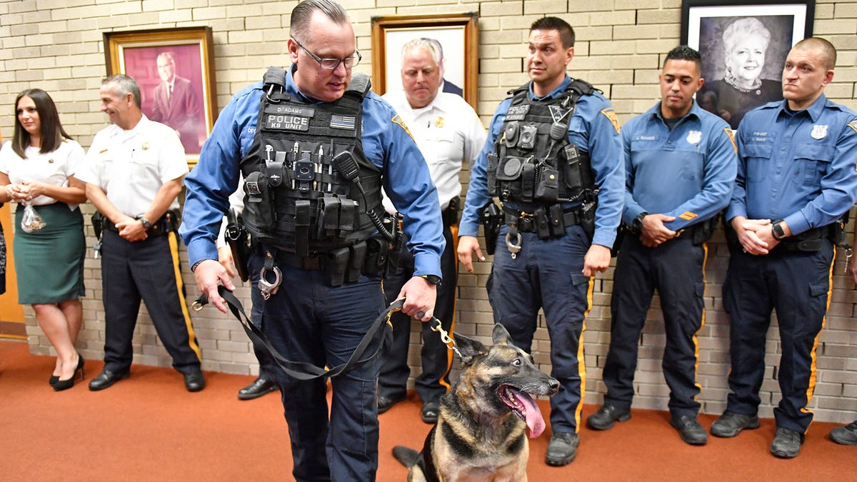 PHOTOS Vineland police celebrate K9 retirements